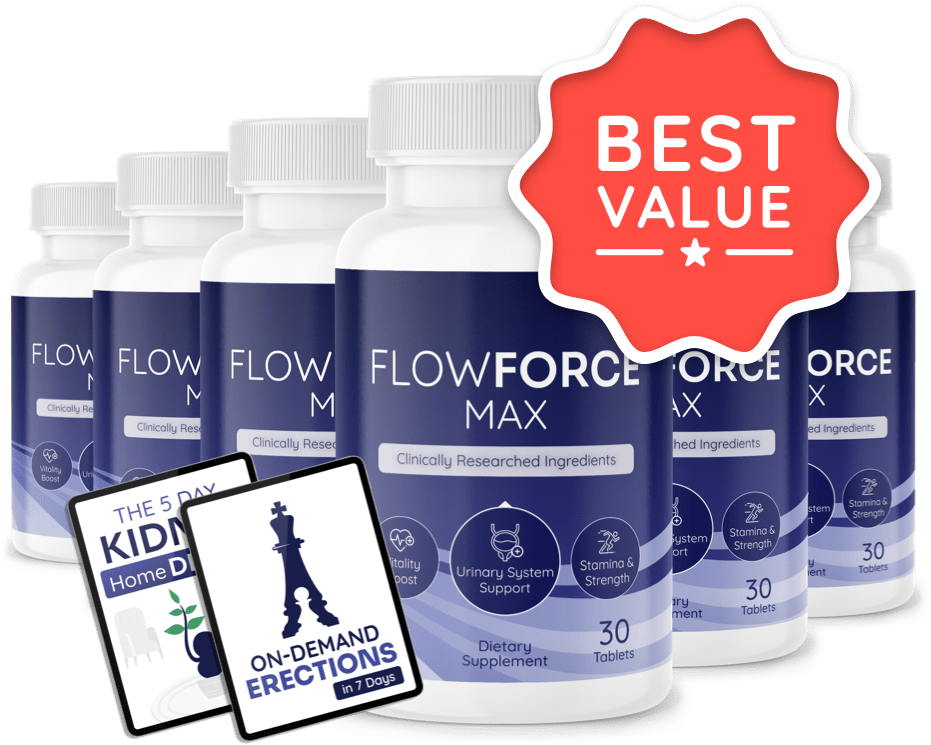 FlowForce Max   6 bottle